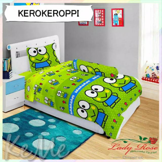 Lady rose bed cover keroppi 120