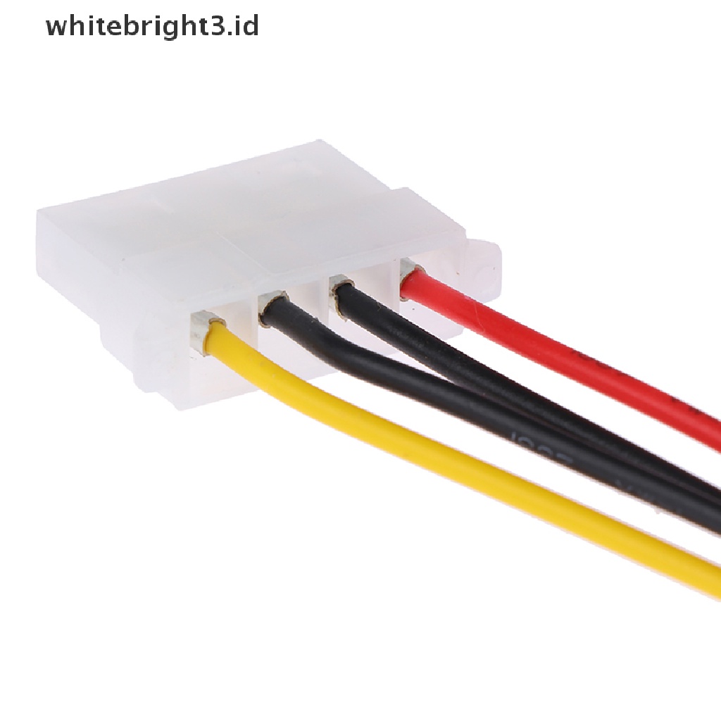 (whitebright3.id) Kabel Adapter Splitter Power Supply 4 Pin IDE 1-to-3 Molex IDE Female