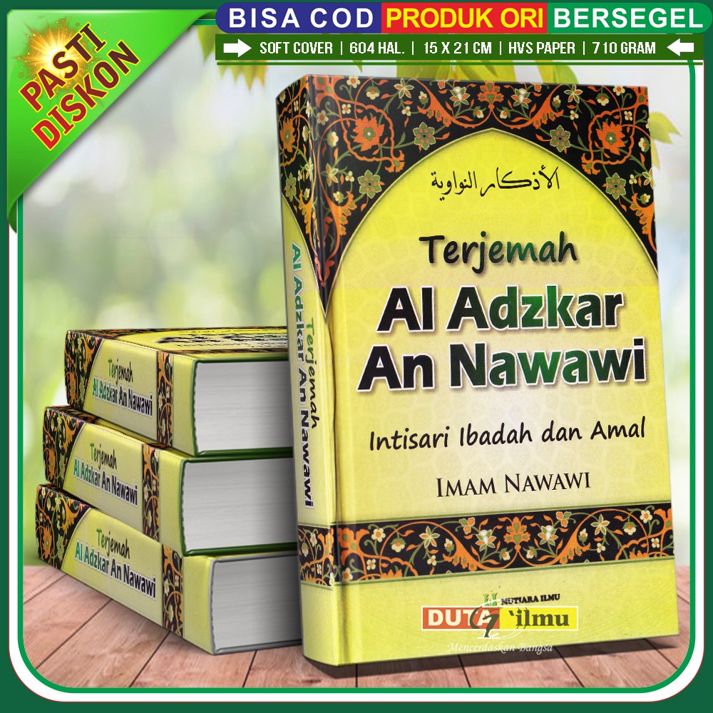 Terjemah Kitab Adzkar Nawawi Shopee Indonesia