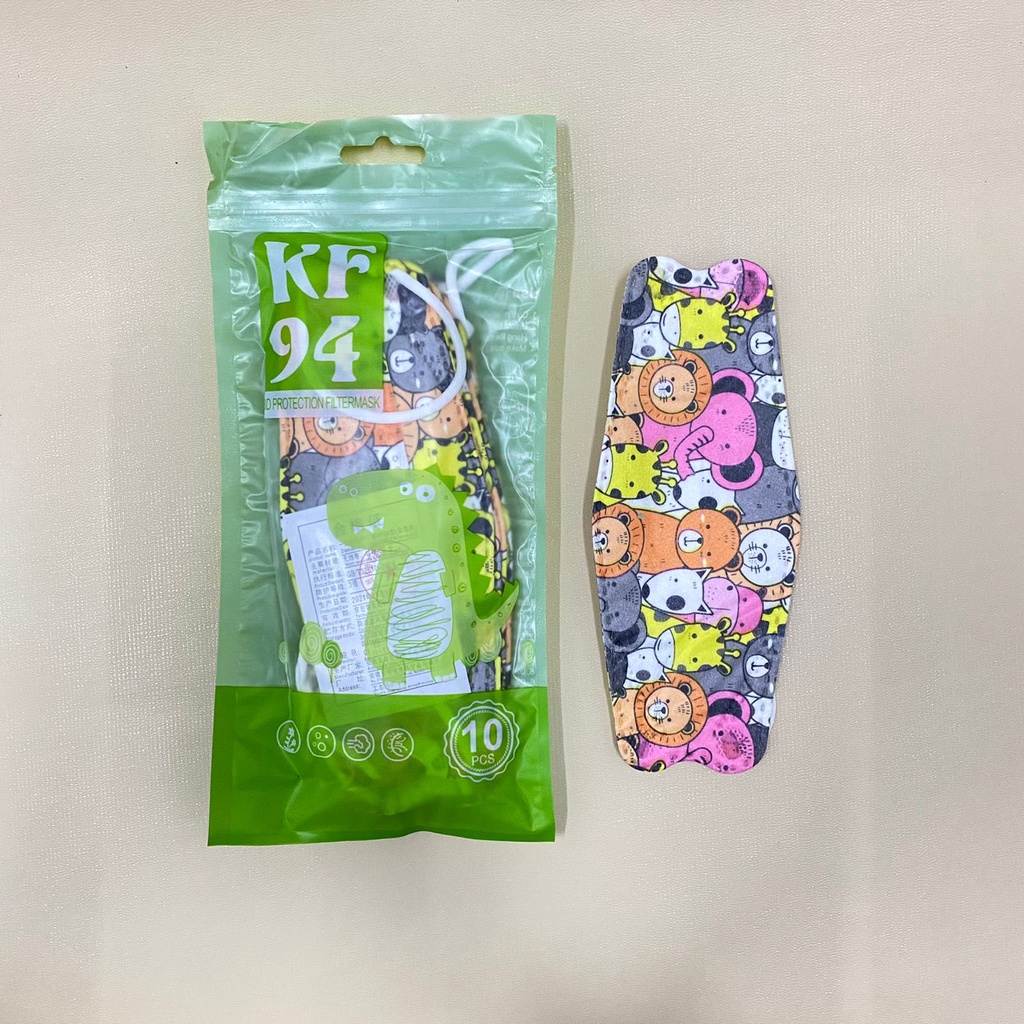 Masker BTS Anak Masker KF94 BTS isi 10