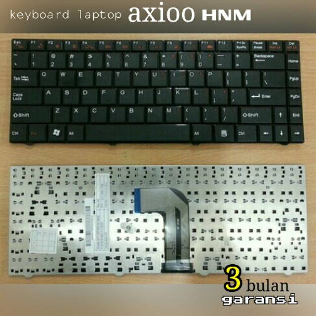 Keyboard laptop axioo neon hnm NEON-HNM series black