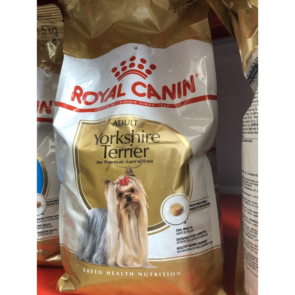 ROYAL CANIN YORKSHIRE TERRIER ADULT 1.5KG MAKANAN ANJING FRESHPACK