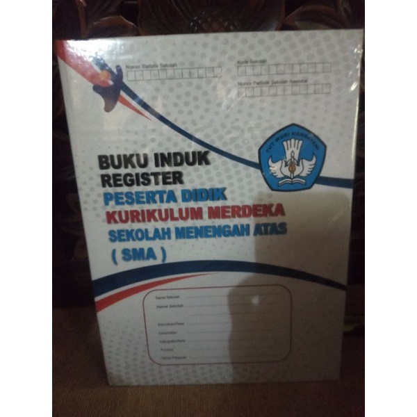 

Buku induk register peserta didik siswa menengah atas