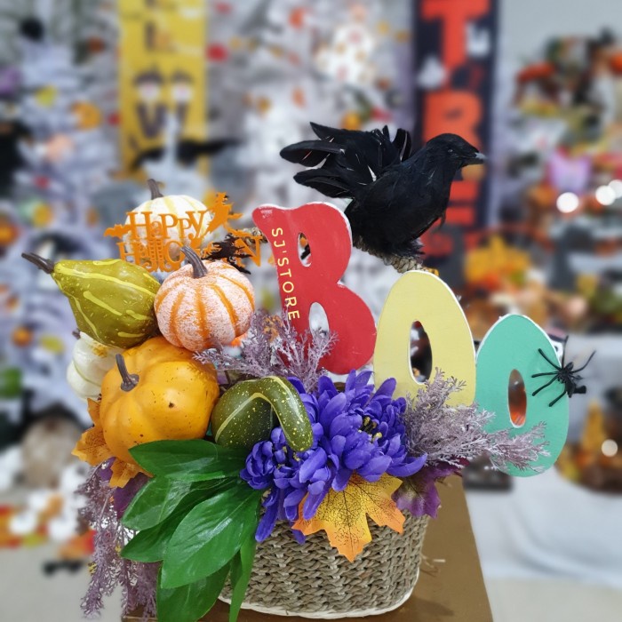 

Hampers halloween party pumpkin decoration 32