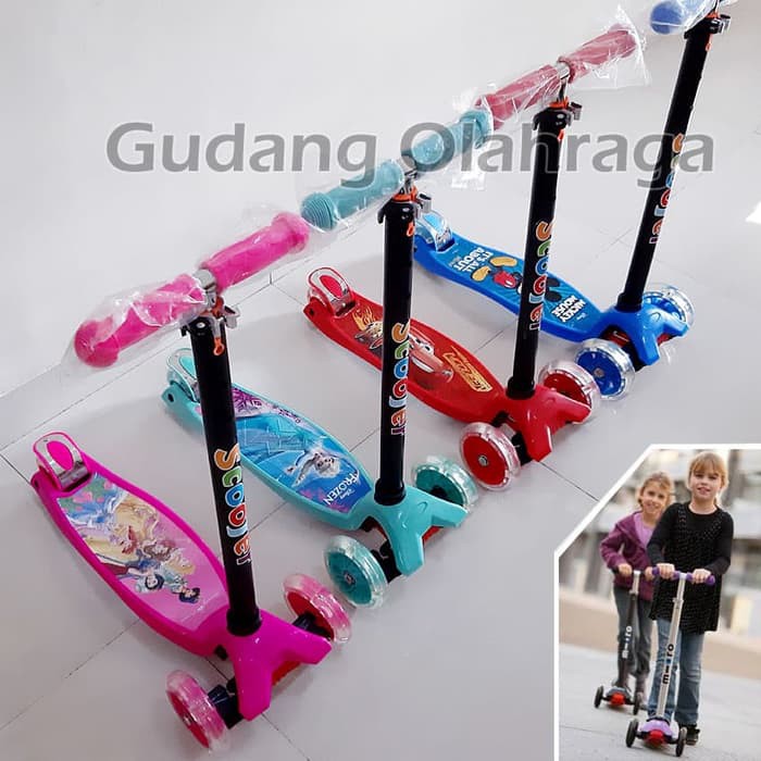 TERBARU/   21st Kickboard Scooter - Otoped Anak / Skuter Anak Roda 3