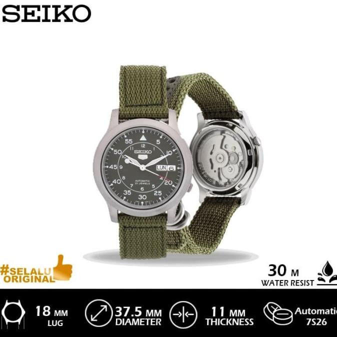 Jam Tangan Pria Seiko 5 SNK805K2 SNK805 Original Murah