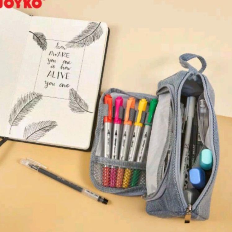 

Paling Diminati! Pencil Case Kotak Tempat Pensil Joyko PC-5003