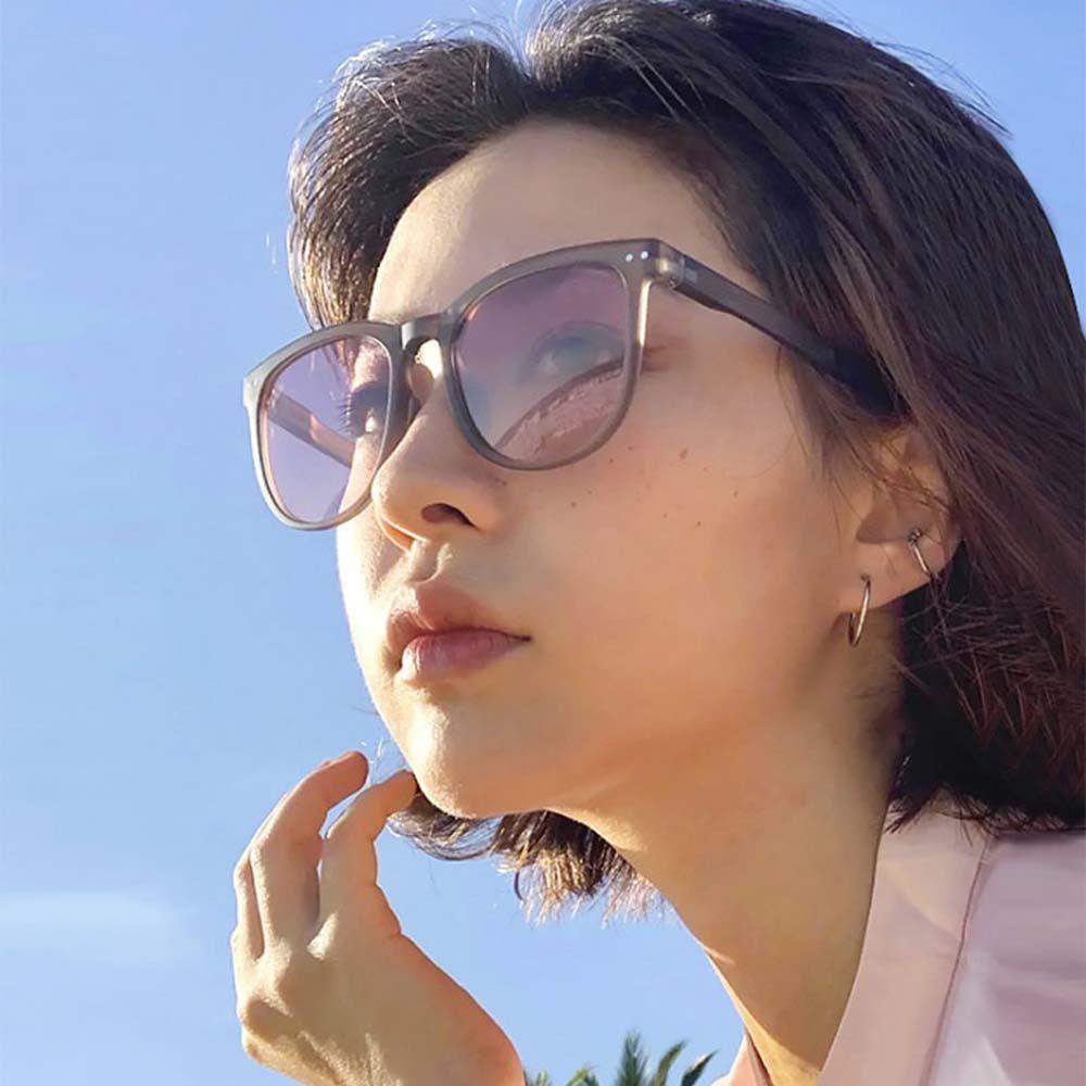 NICKOLAS1 Kacamata Hitam Lipat Fashion Pria Retro Portable Anti UV Oversize Mengemudi Luar Ruangan Kacamata Matahari Bulat