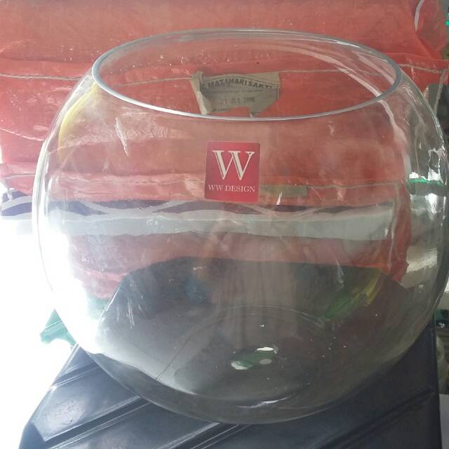 AQUARIUM TOPLES/FISH BALL LUNA 10L