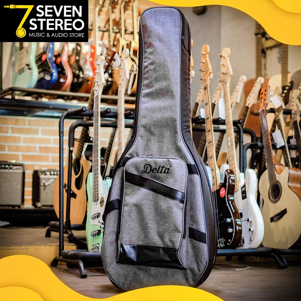 Gigbag Gitar Tas Gitar 2 in 1 Delta