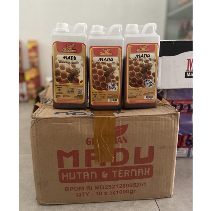 

(BISA COD) Madu Hutan Kalimantan Gholiban 1 kg - Madu