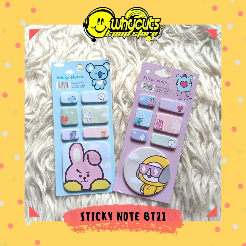 Sticky Note BT21