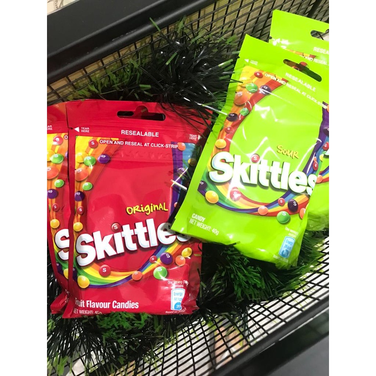 

Skittles Original Sour Yogurth HALAL Readystock TERMURAH