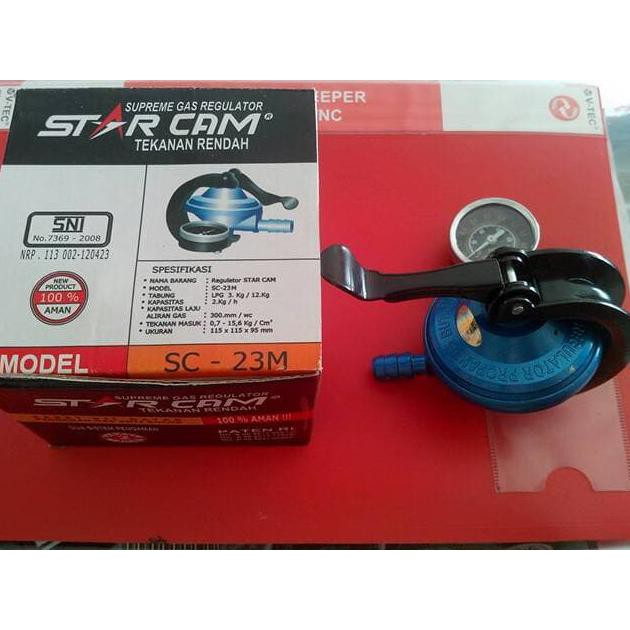 REGULATOR LPG DASTEC STARCAM DISKON