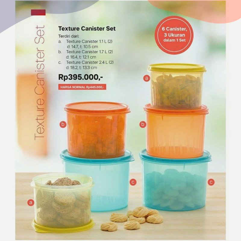 texture canister set