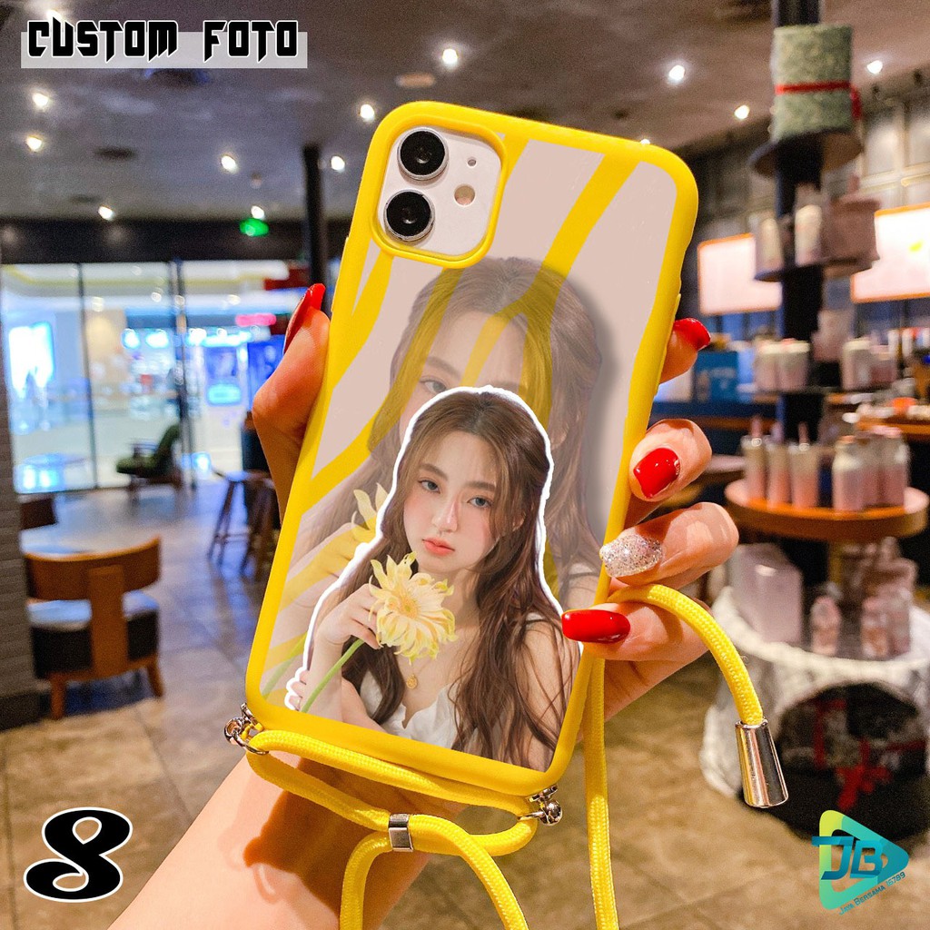 Softcase Custom Slingcase Tali Lanyard Candy Custom Vivo Y71 Y81 Y83 V20se V20 JB3211