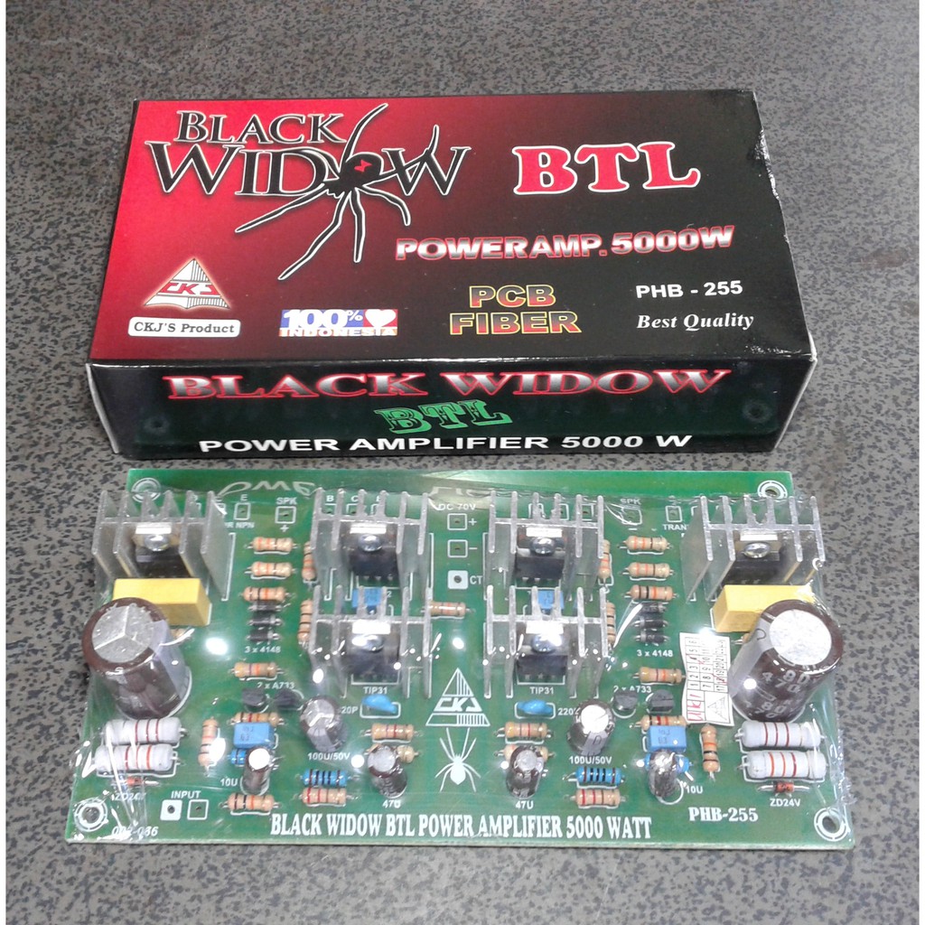 Kit Driver Power Mono BTL BlACKWIDOW