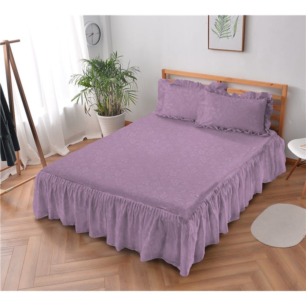 KINTAKUN - Sprei Seprai Sprey Sepray Rumbai Rumbay Rempel Polos Emboss KINTAKUN DELUXE Kasur Set Ori