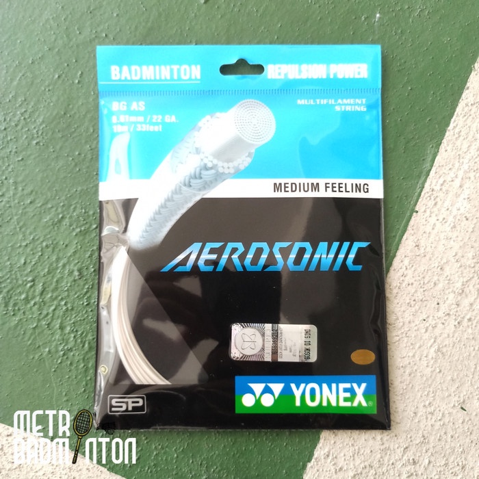 Yonex Aerosonic String ( Senar Raket Badminton ) - Putih