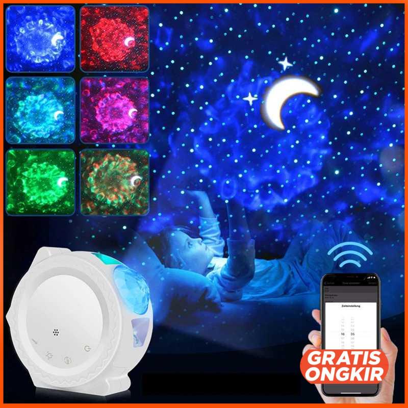 Lampu Proyektor Tidur Bintang Smart Wifi SC511