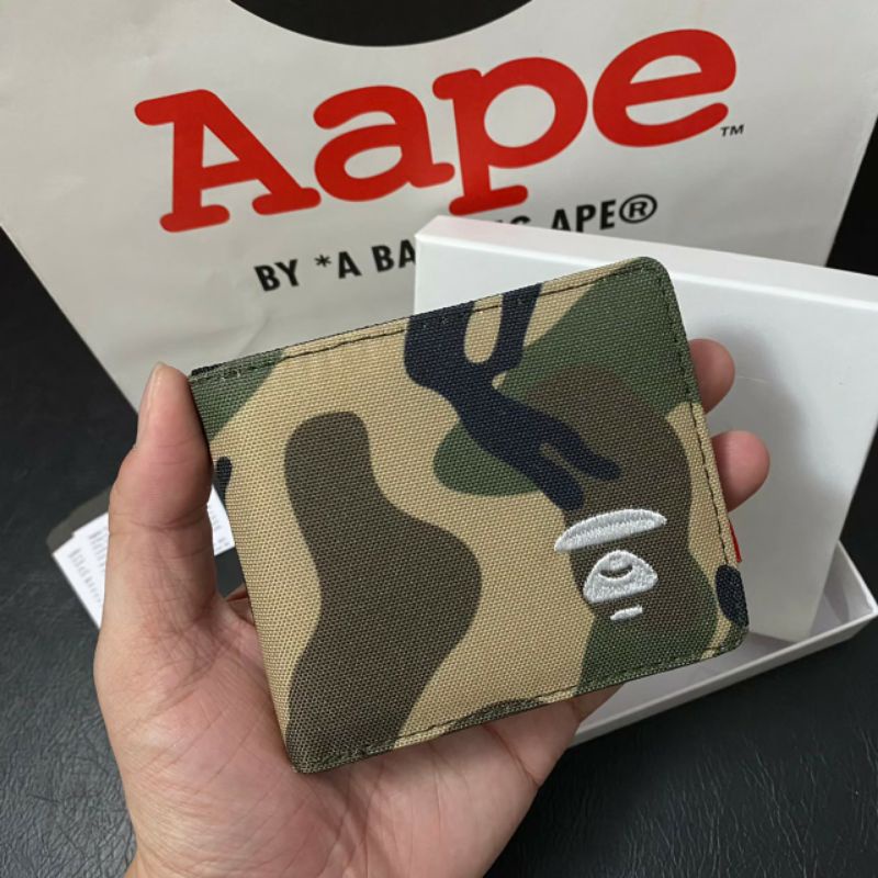 WALLET AAPE CAMO