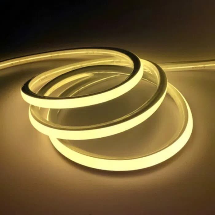 Lampu Led Neon Flex Led Strip Flexible DC 12V IP65 Roll 5 Meter Waterproof Anti Air