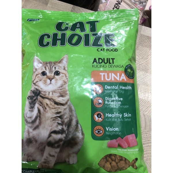 CAT CHOIZE ADULT TUNA SALMON - Makanan Pakan Premium Kucing Kering Cat Choize