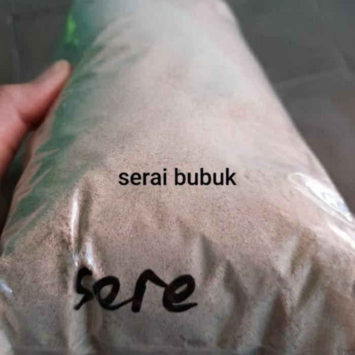 

Daun Serai Wangi Bubuk / Daun Sereh Wangi bubuk 500 g Asli Herbal Alami