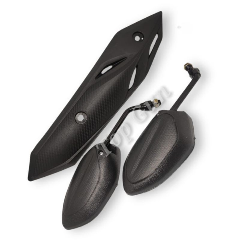 Cover Tutup Temeng Knalpot Beat 2022+Spion Beat Standar Universal Beat Street All New Beat Deluxe 20