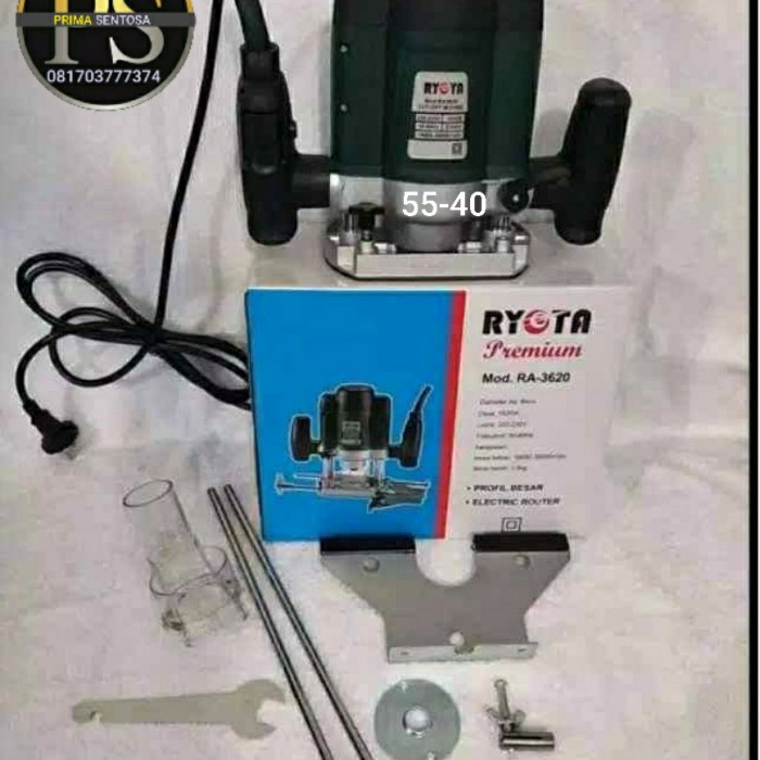 Beli Mesin Trimmer Router Profil Kayu RYOTA 3620 PREMIUM RA3620