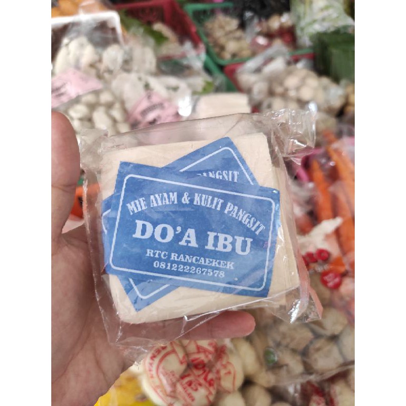 KULIT PANGSIT UNTUK DIMSUM/KULIT PANGSIT MIE AYAM