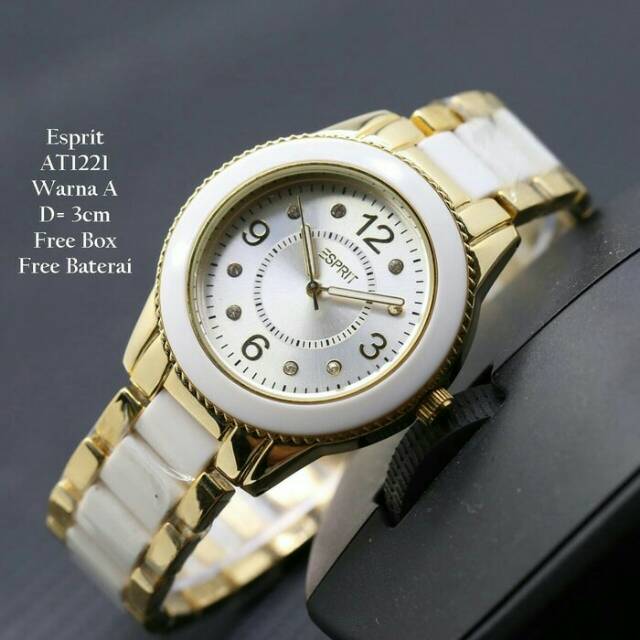 Jam Tangan Wanita Esprit Tali Rantai - Esprit Terbaru Kwalitas Super Harga Murah