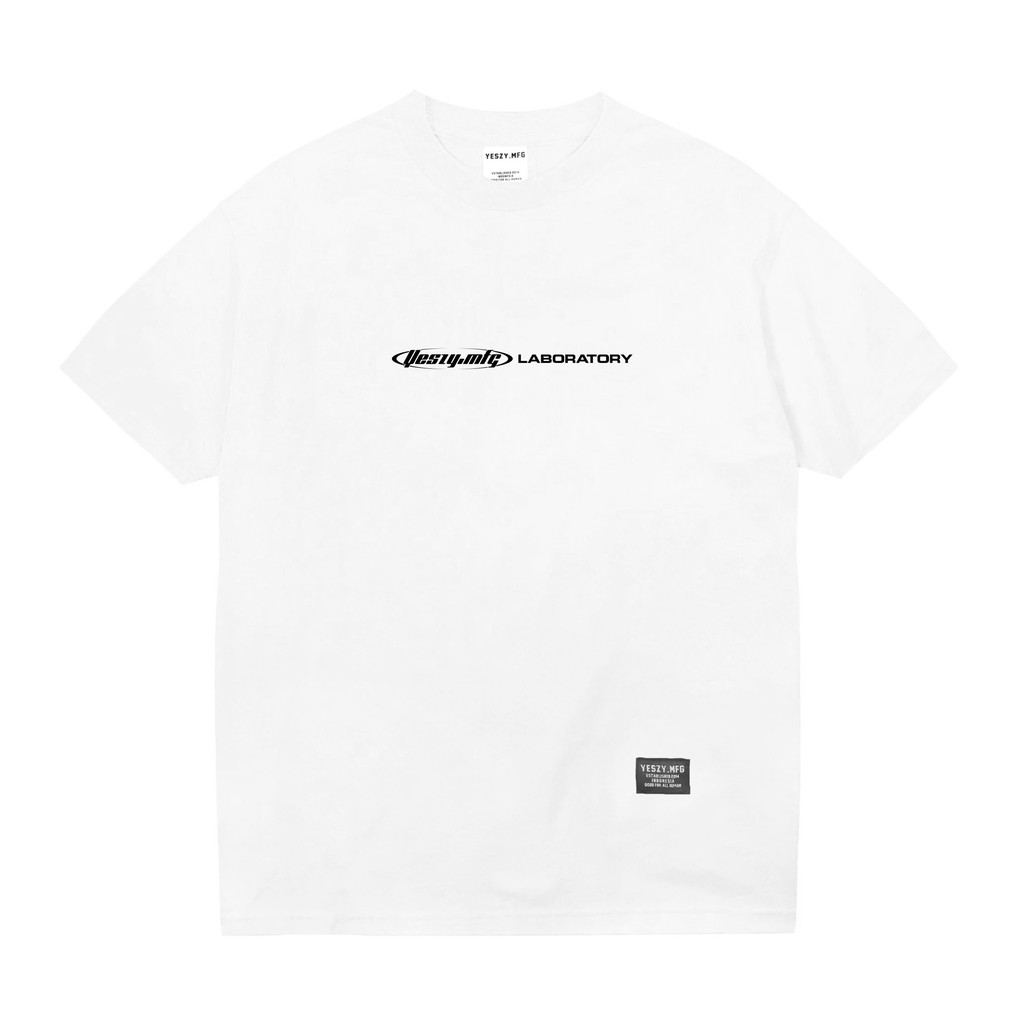 YESZY.MFG Tshirt White Neo F. Black