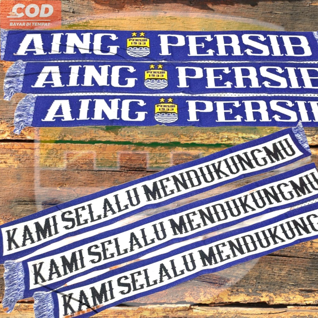 TERBARU syal persib besar tebal slayer scraf maung bandung forza persib