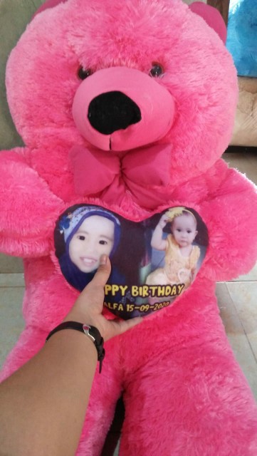 Boneka_pelangi Bantal Foto