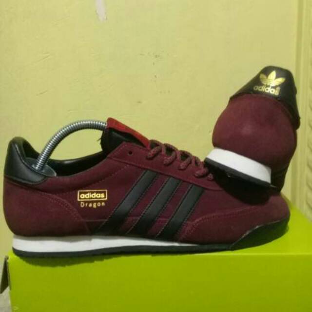 Adidas dragon maroon original indonesia