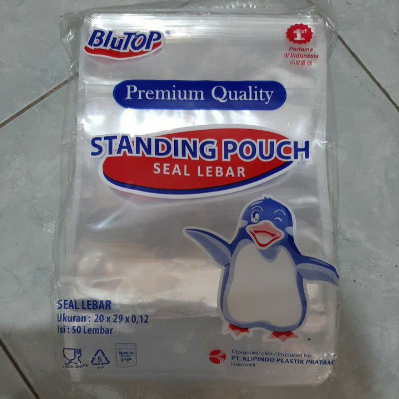 Standing pouch 20x29