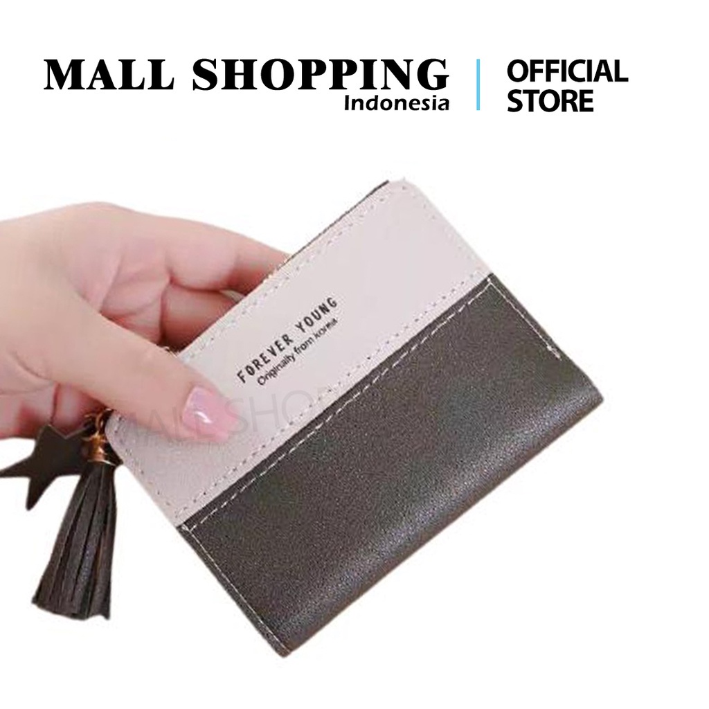 (COD) DOMPET LIPAT WANITA PENDEK DOMPET MINI DOMPET WANITA MALLSHOPPING