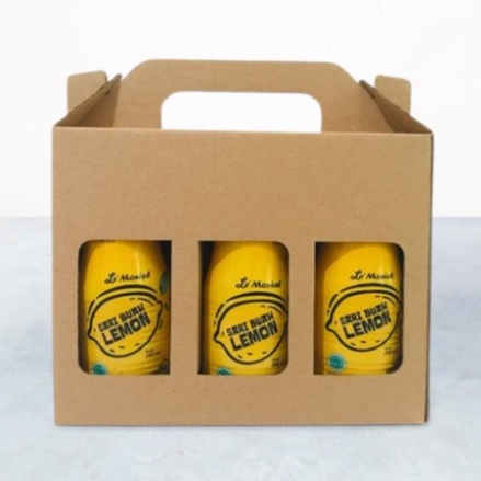 

KARDUS BOTOL 350ML ISI 3 DUS BOTOL BOX JINJING PACKAGING 3 BOTOL 350 ML (10 PCS)