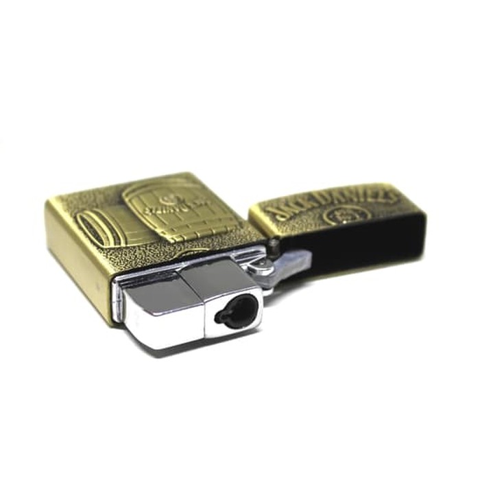 PROMO KOREK API GAS JACK DANIELS JD 3715 MODEL ZIPPO MANCIS LAS LIGHTER