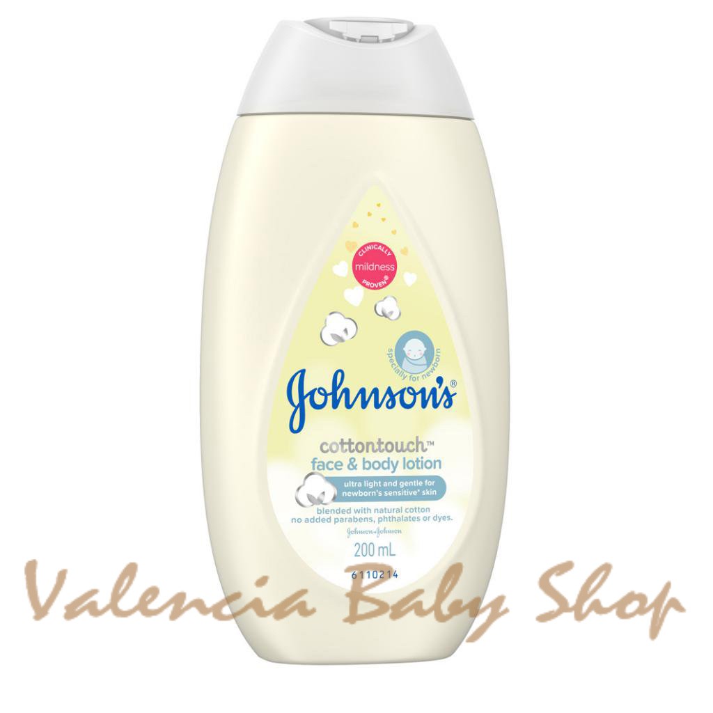 Johnson's Cotton Touch Face &amp; Body Lotion 200mL