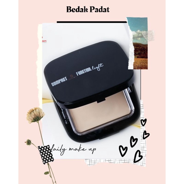 shineskin bedak padat / NEW