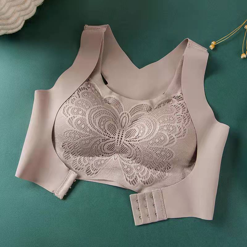 Honesty-199 Pakaian Dalam Seamless Bra Renda Sport Bra Push Up Tanpa kawat kualitas premium