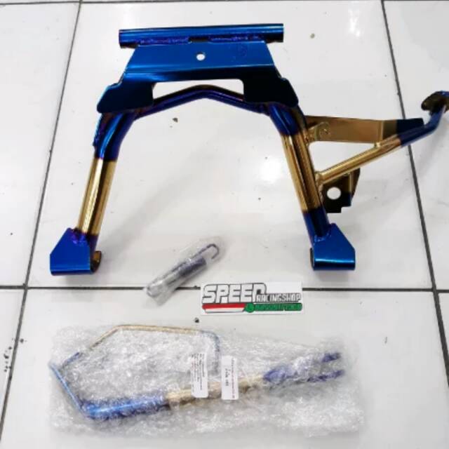 Standar set 1 2 samping tengah twotone 2tone asli bakar NTH Thailand velg ring 17 vario 125 150