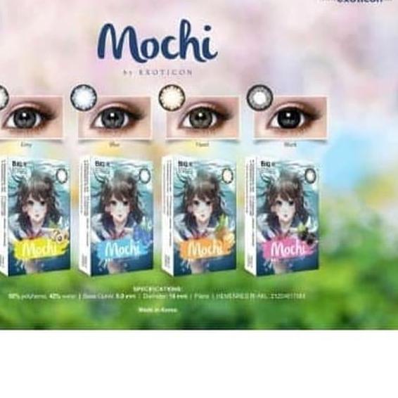 ♥ Softlens X2 MOCHI big eyes - GREY NORMAL ➾