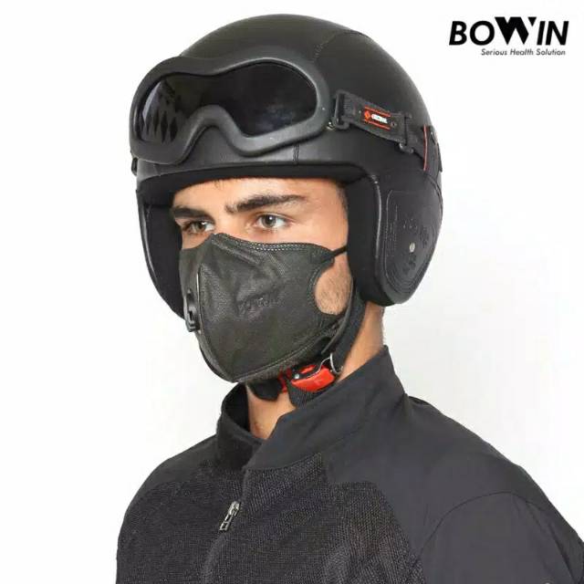 Masker BOWIN KN95CV Masker motor masker kesehatan anti polusi masker half face