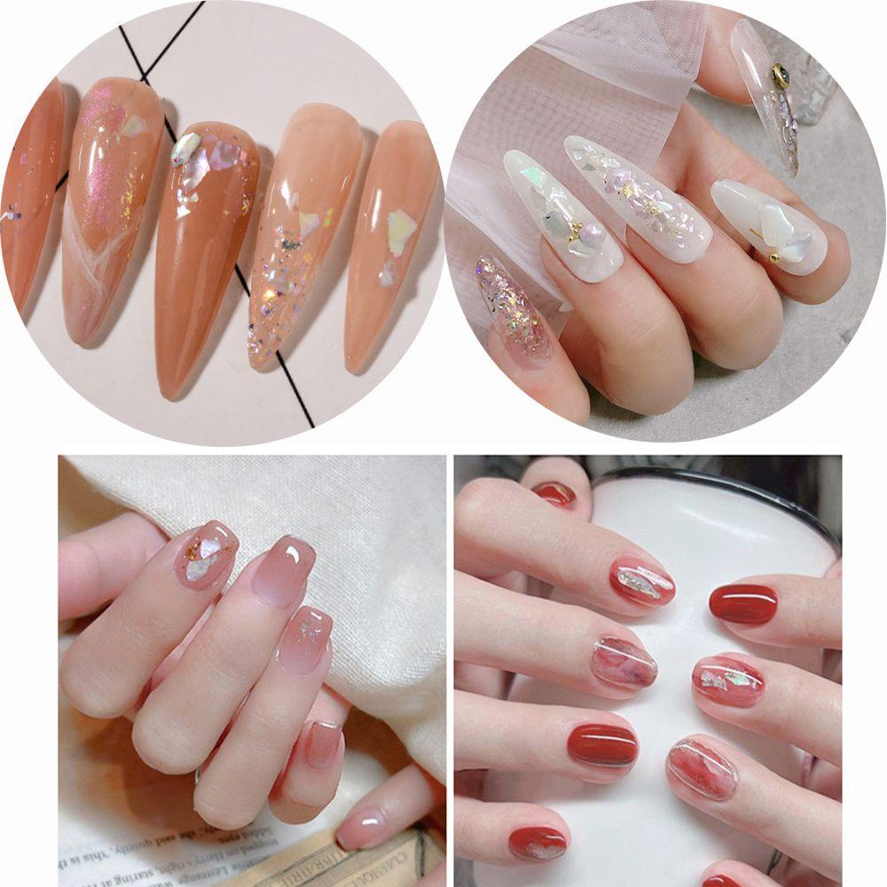 Preva Hiasan Kuku Manicure Fragments Texture Pesona Alami