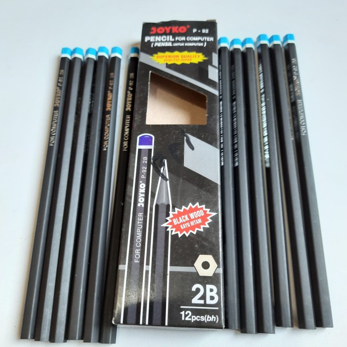 

Jual Pensil Joyco P - 92 Hitam - Pencil Joyco P - 92 Hitam For Computer Berkualitas