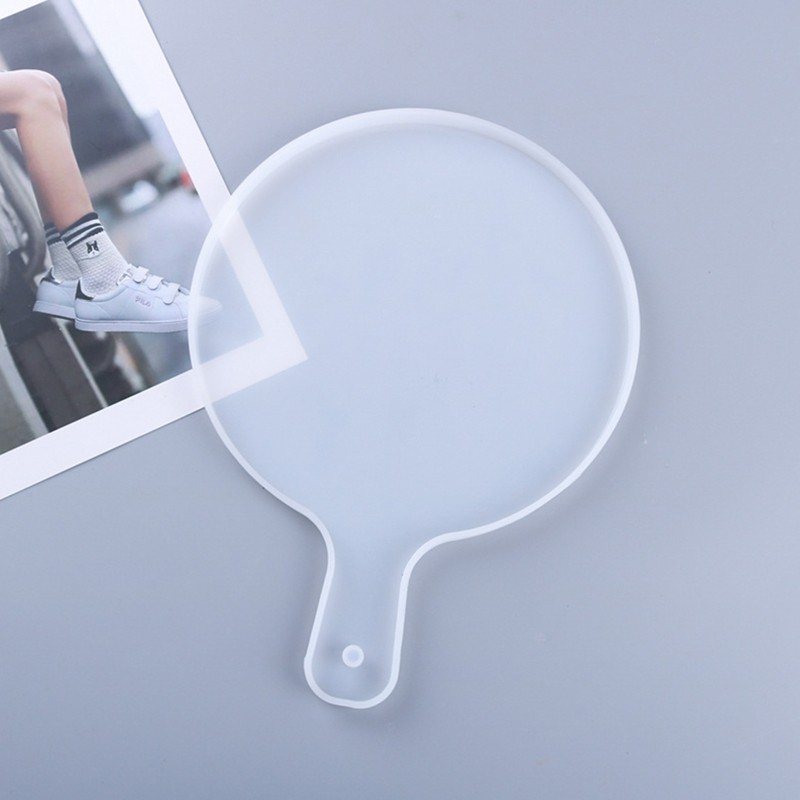 Moonlight" Serving Board Tray Crystal Epoxy Resin Mold Coaster Plate Casting Silicone Mould