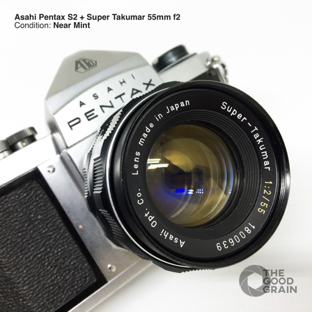 Kamera Analog SLR Asahi Pentax S2 Near Mint Condition